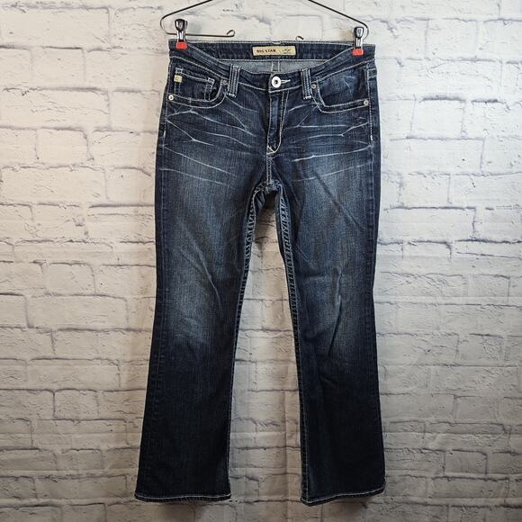 Big Star Jeans Hazel Curvy Fit Women's Size 29S Blue Stretch Denim Actual 29x28 - Picture 1 of 7